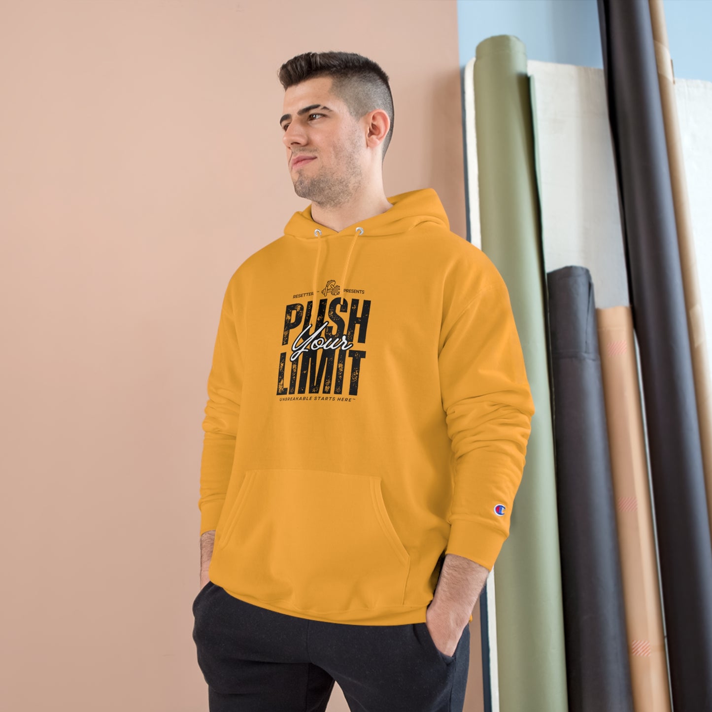 Push Your Limit Champion Hoodie || 34Resets™