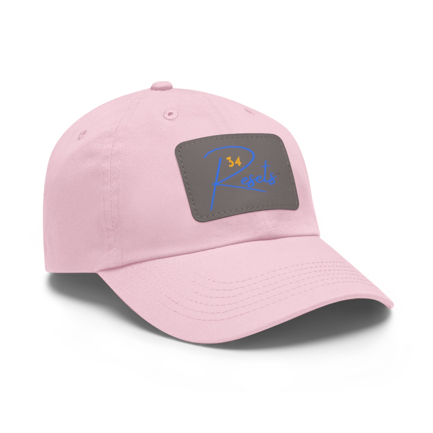 34Resets™ Signature Dad Hat – Bold Motivational Style