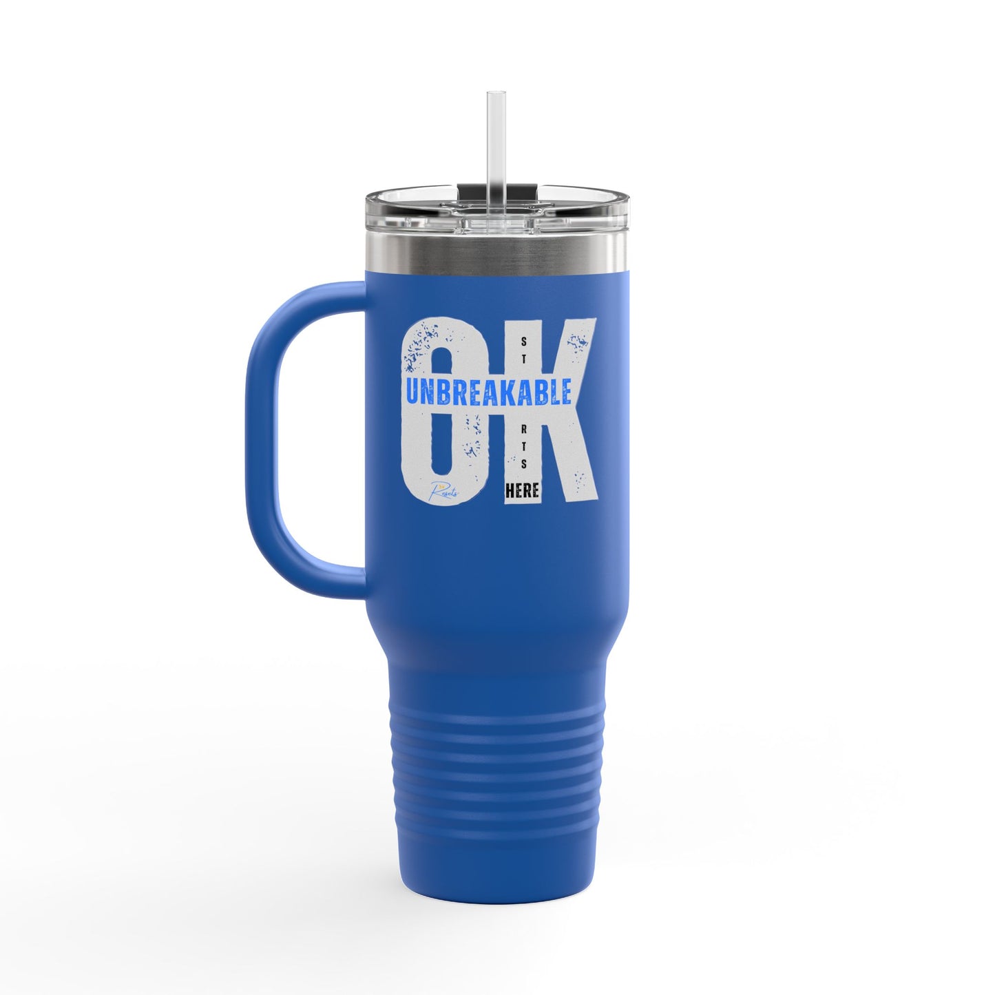 OK Unbreakable Starts Here Limited Edition Travel Mug, 40oz || 34Resets™