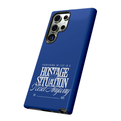 34Resets™ "Everything in Life is a Hostage Situation – Reset Anyway" Protective Phone Case