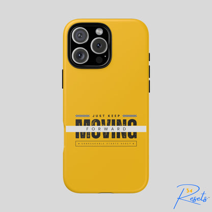 Keep Moving Forward Protective Phone Case || 34Resets™