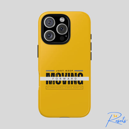 Keep Moving Forward Protective Phone Case || 34Resets™