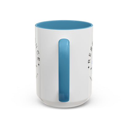 34Resets™ "Reset Once, Impact Forever – EST 2025" Accented Ceramic Mug – Bold Motivational Drinkware