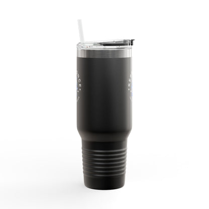 34Resets™ "Reset Once, Impact Forever" Insulated Travel Mug – Motivational Adventure Essential