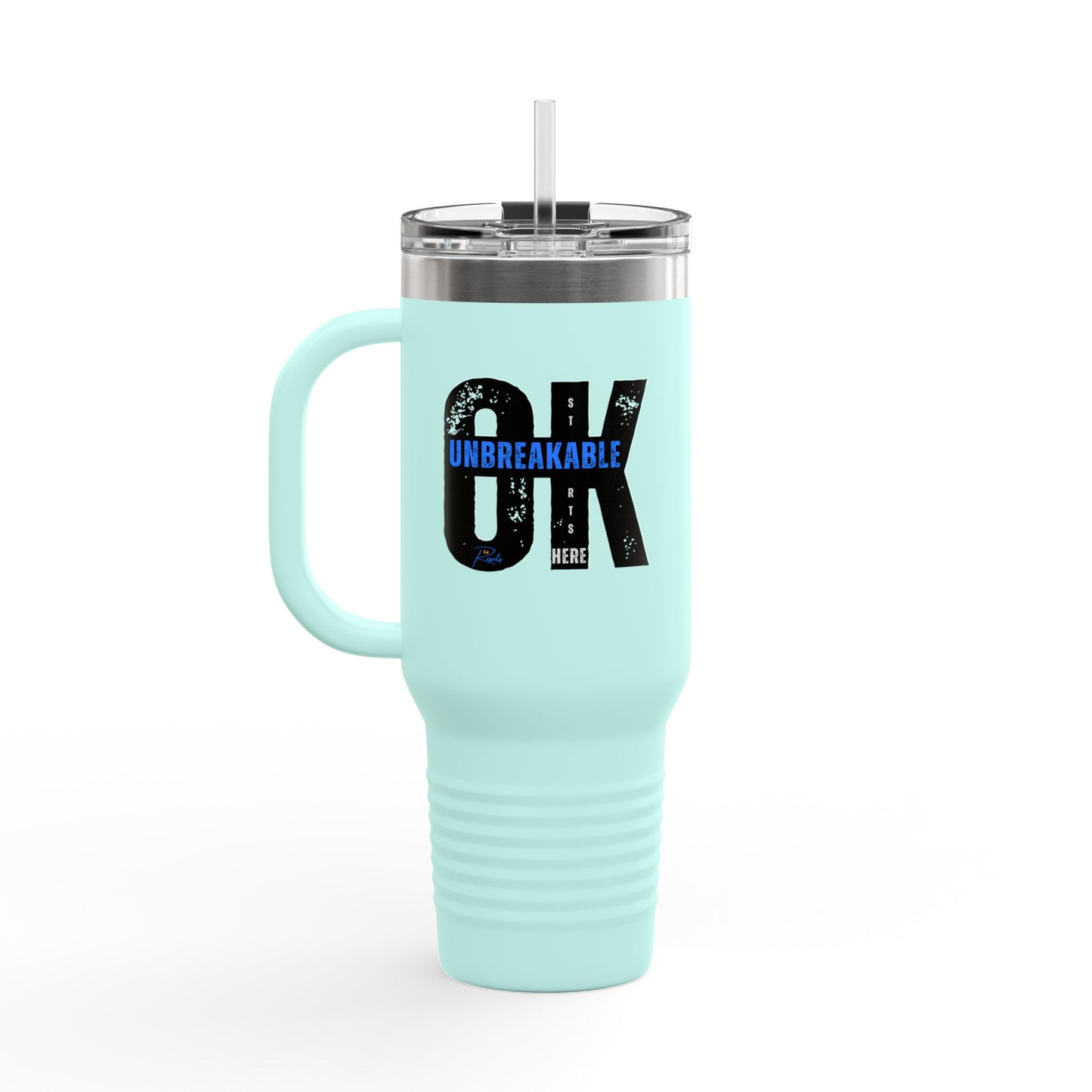 OK Unbreakable Starts Here Limited Edition Travel Mug, 40oz || 34Resets™