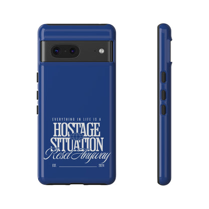 34Resets™ "Everything in Life is a Hostage Situation – Reset Anyway" Protective Phone Case