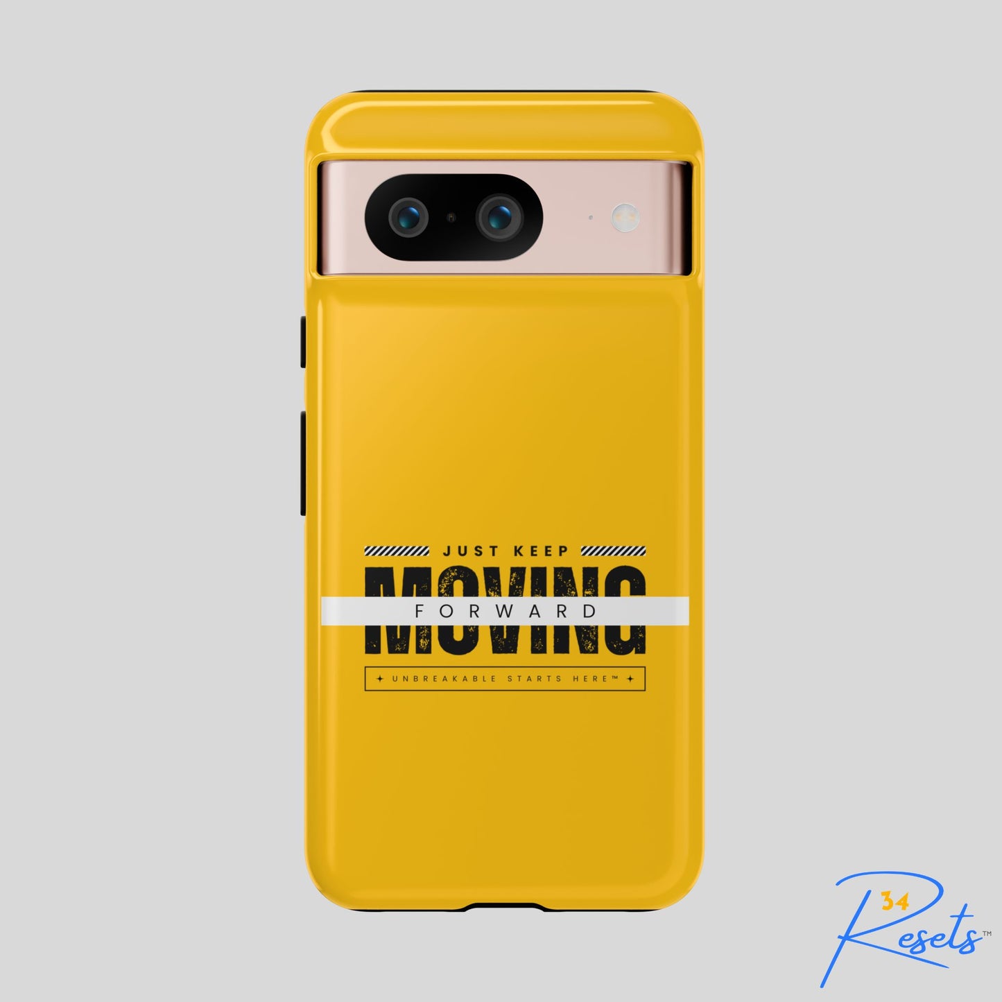 Keep Moving Forward Protective Phone Case || 34Resets™