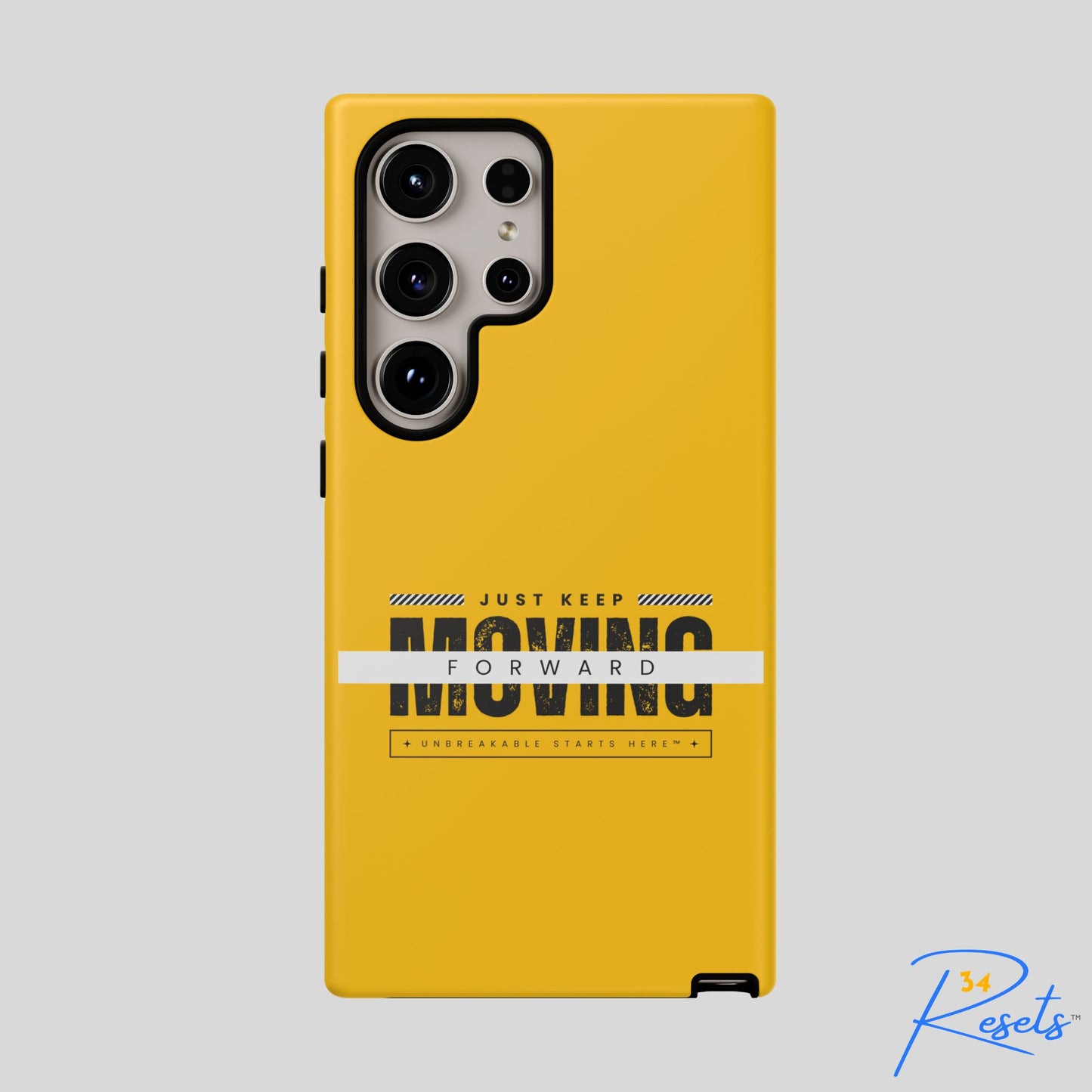 Keep Moving Forward Protective Phone Case || 34Resets™