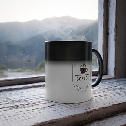 Resetters™ Drink Coffee. Bold Coffee. Heat-Reactive Mug. 11oz || 34Resets™