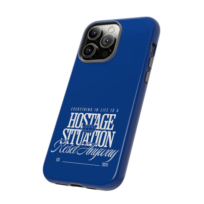 34Resets™ "Everything in Life is a Hostage Situation – Reset Anyway" Protective Phone Case