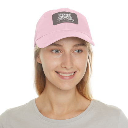 34Resets™ "Hostage Situation – Reset Anyway" Dad Hat – Bold Motivational Style