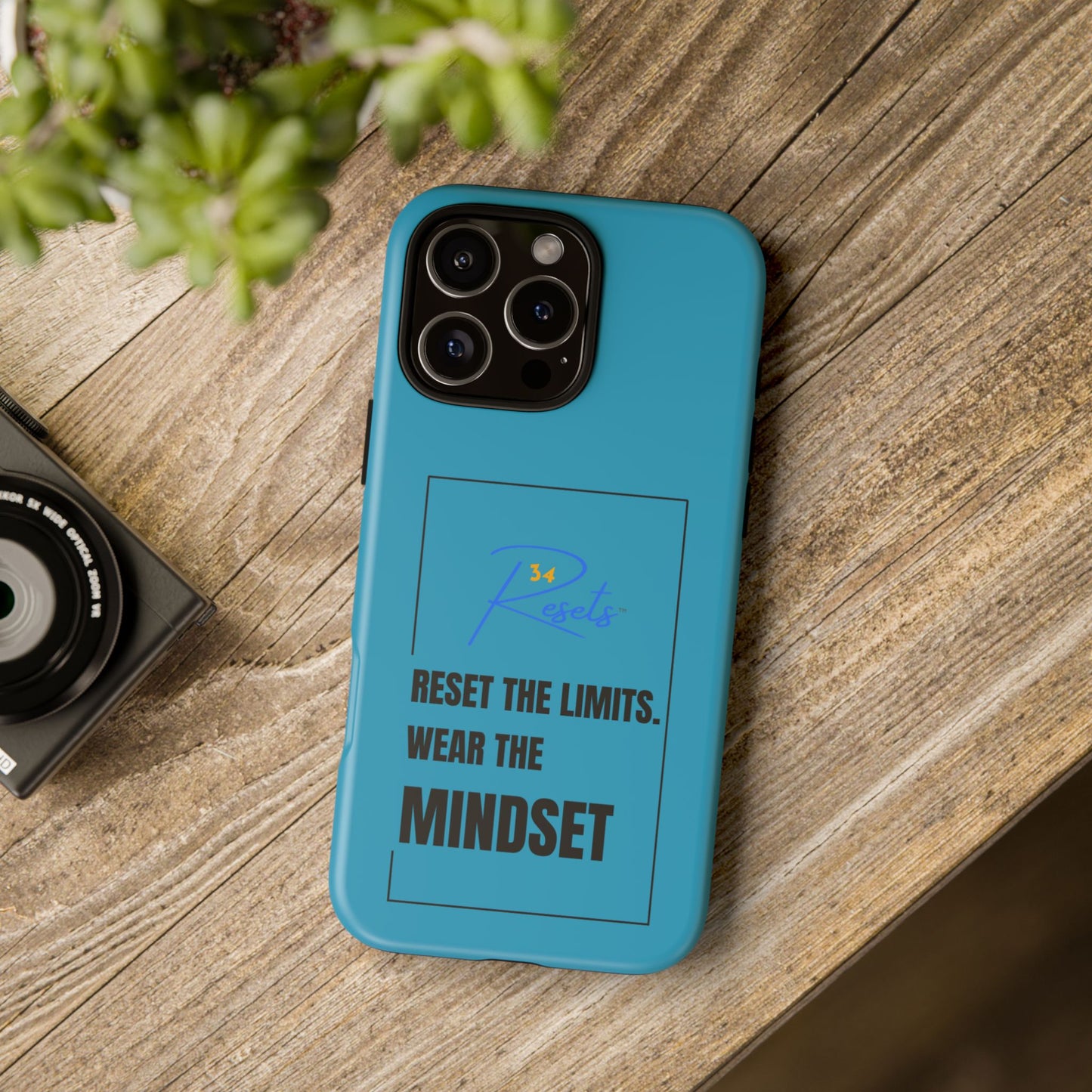 Reset the Limits. Wear the MINDSET Protective Phone Case || 34Resets™