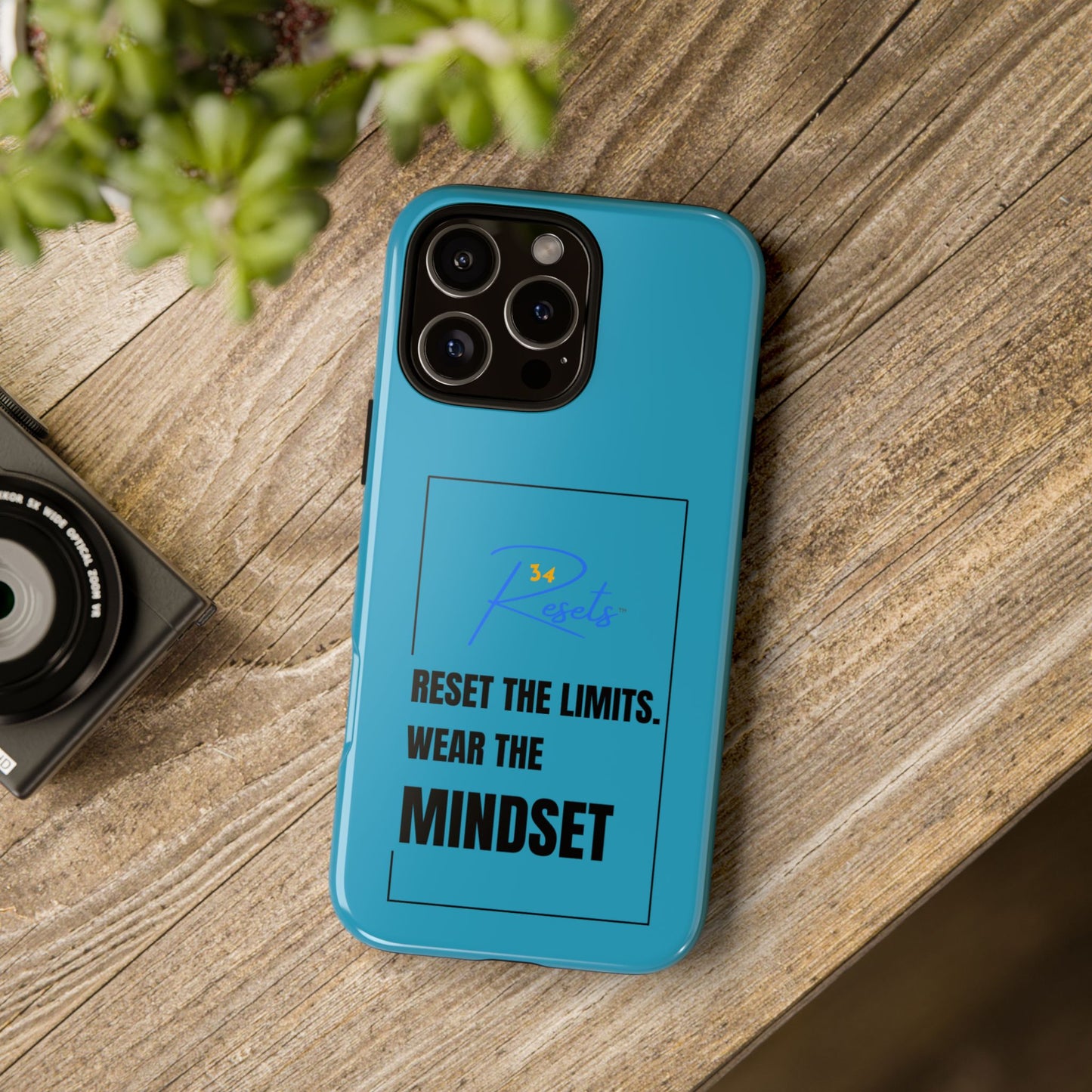 Reset the Limits. Wear the MINDSET Protective Phone Case || 34Resets™