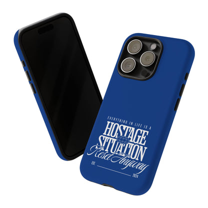 34Resets™ "Everything in Life is a Hostage Situation – Reset Anyway" Protective Phone Case