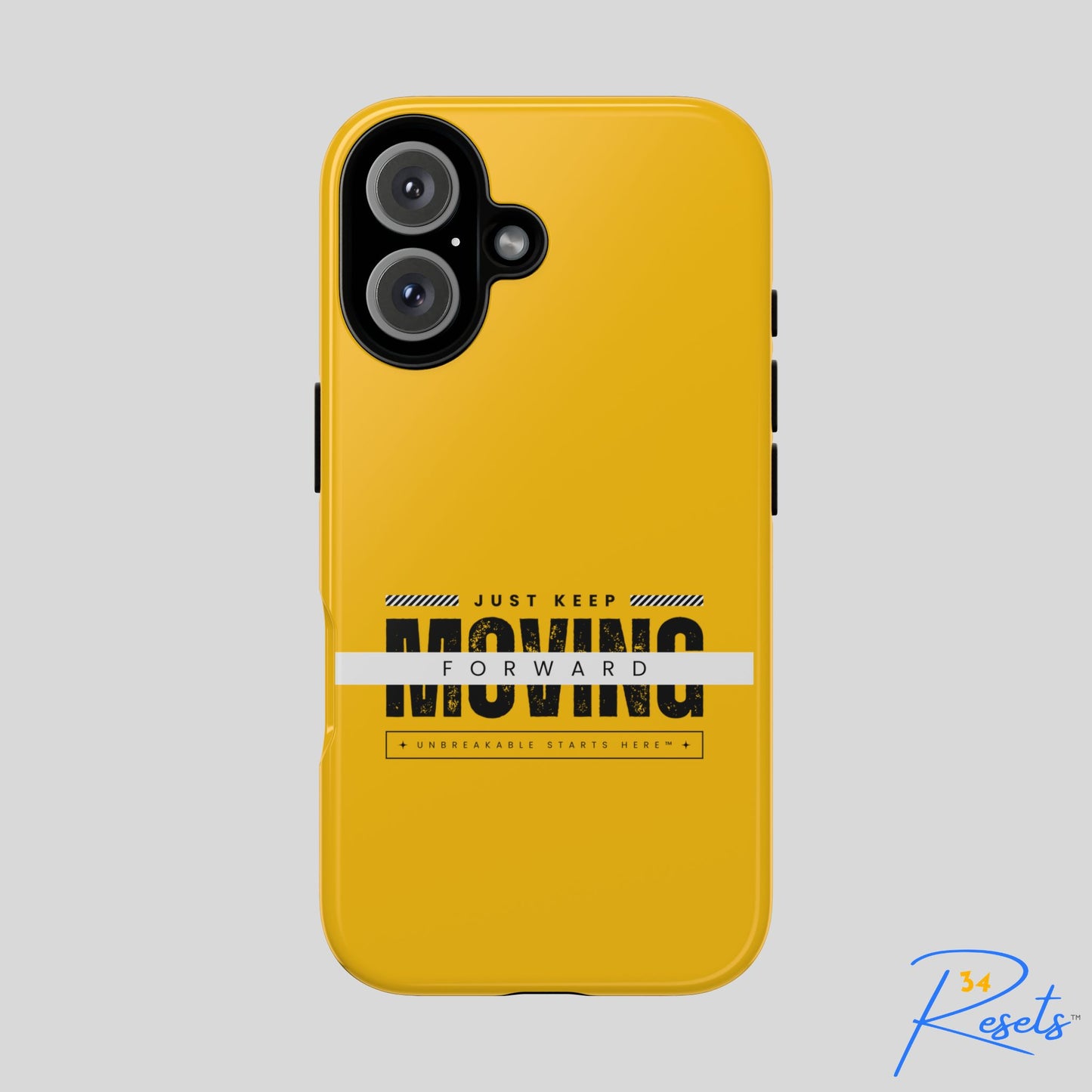 Keep Moving Forward Protective Phone Case || 34Resets™