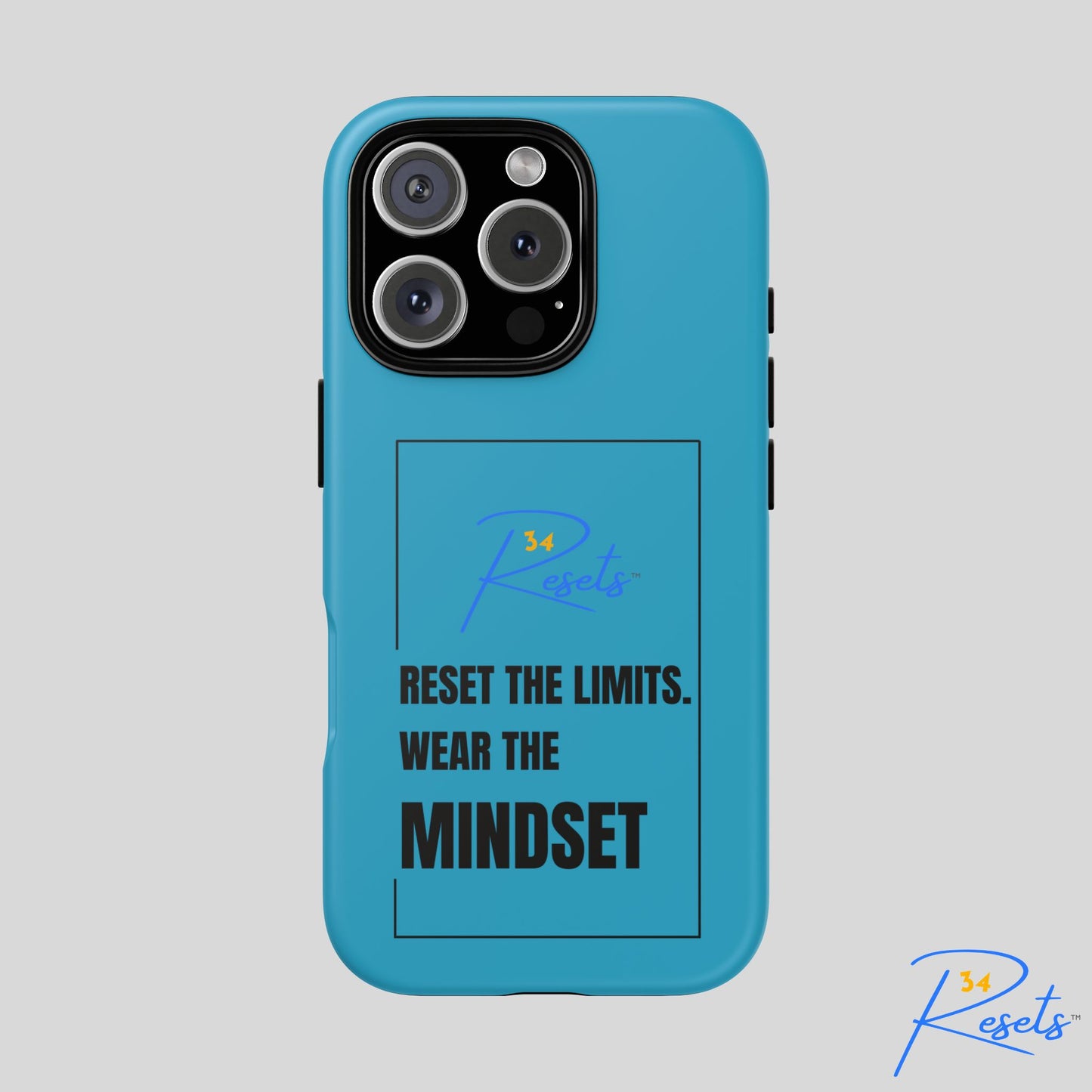 Reset the Limits. Wear the MINDSET Protective Phone Case || 34Resets™