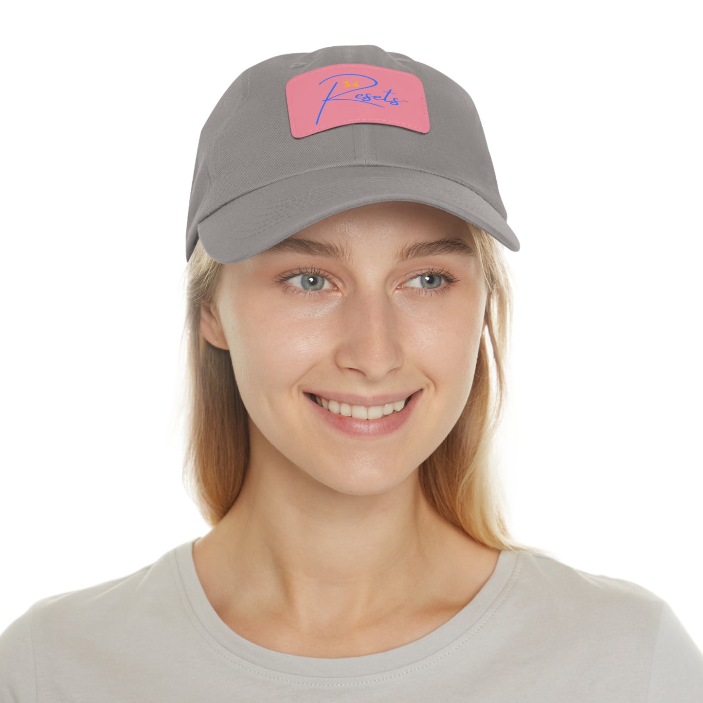 34Resets™ Signature Dad Hat – Bold Motivational Style