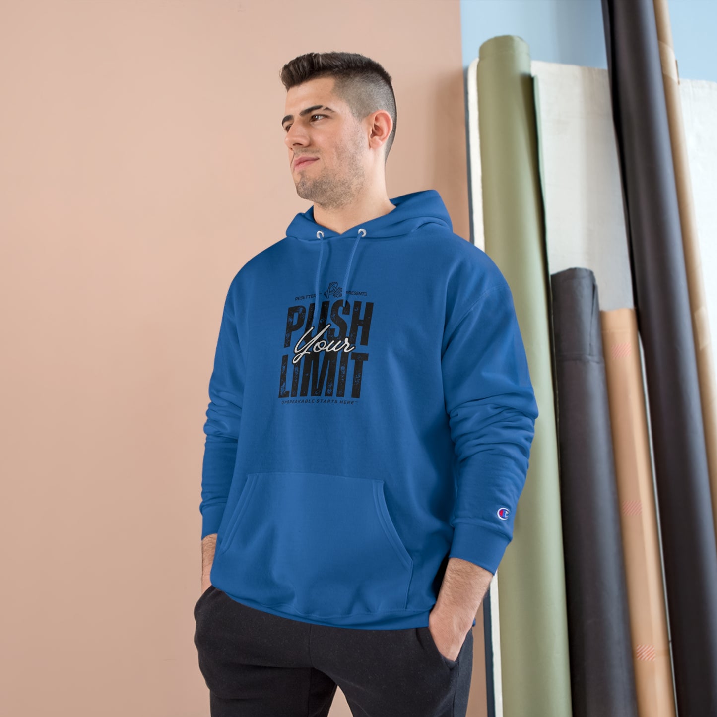 Push Your Limit Champion Hoodie || 34Resets™