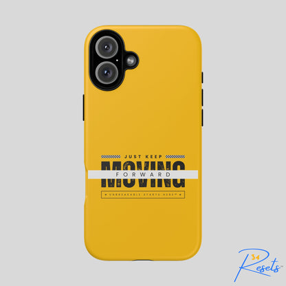 Keep Moving Forward Protective Phone Case || 34Resets™