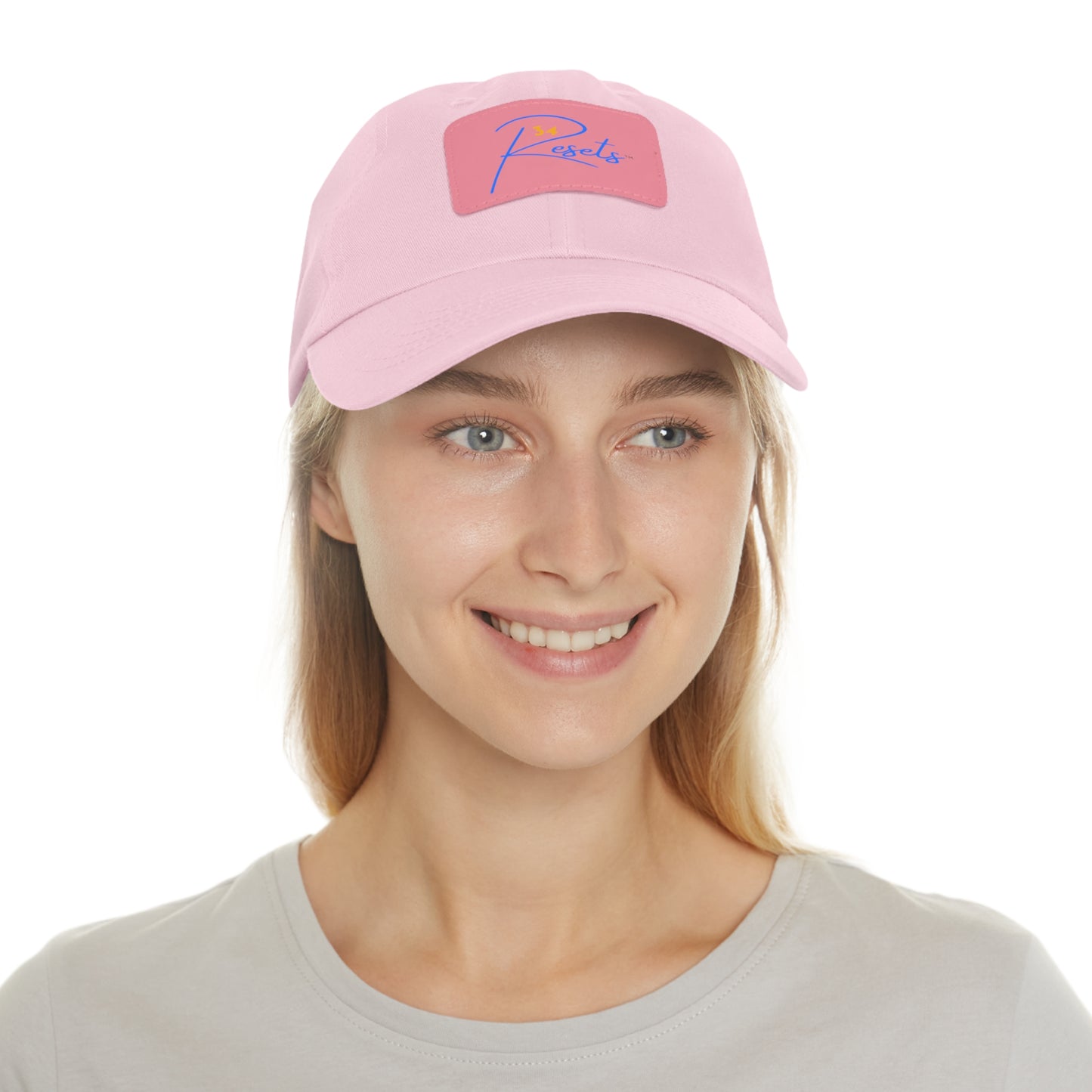 34Resets™ Signature Dad Hat – Bold Motivational Style