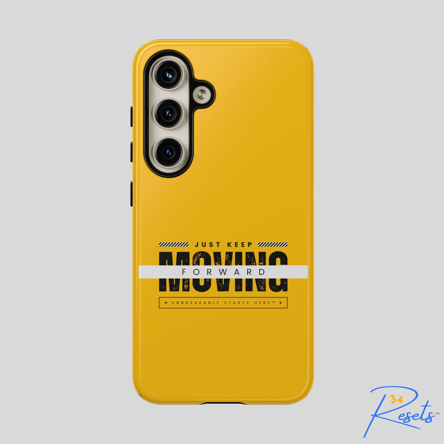 Keep Moving Forward Protective Phone Case || 34Resets™