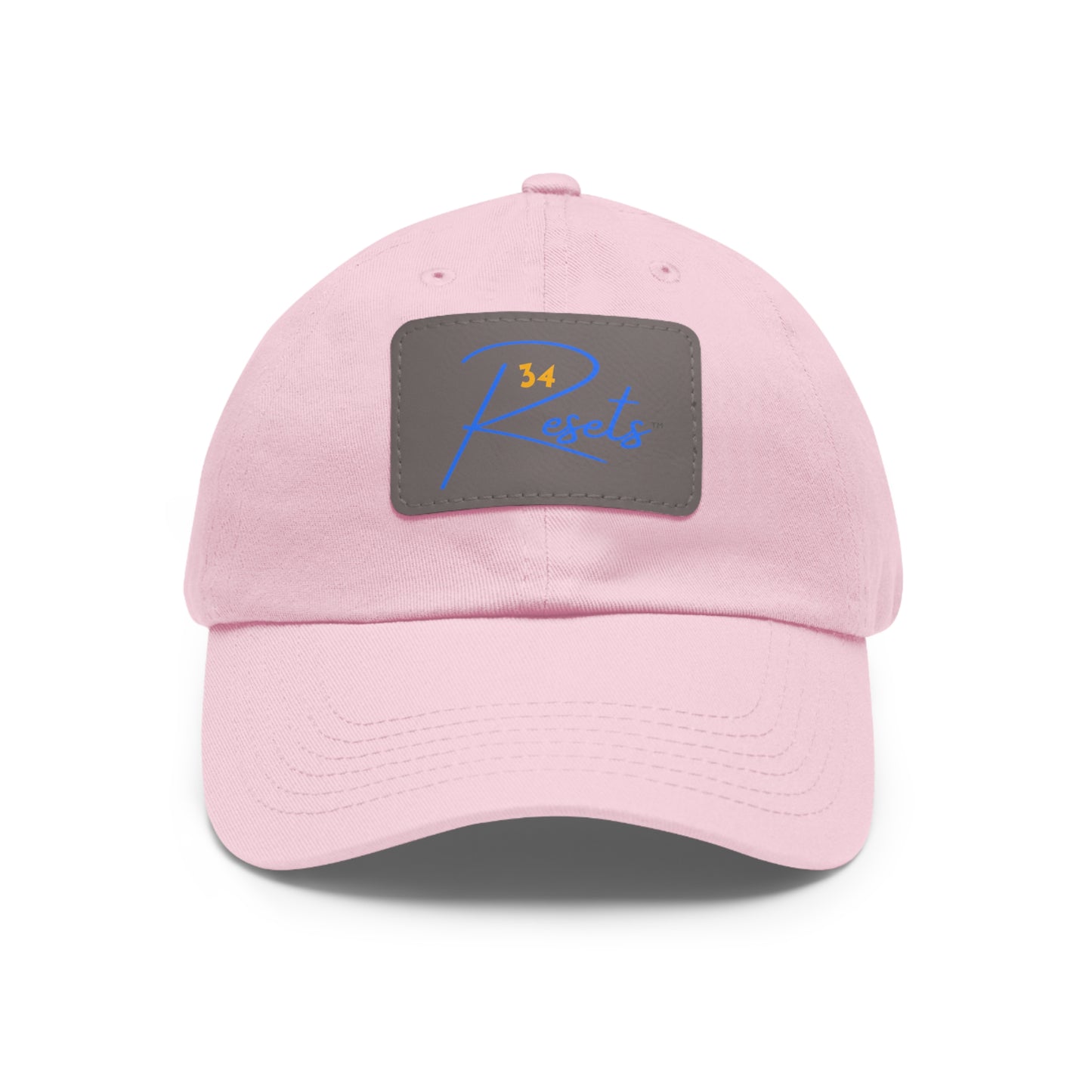 34Resets™ Signature Dad Hat – Bold Motivational Style