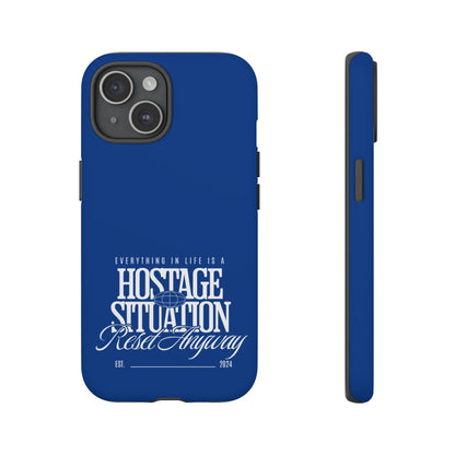 34Resets™ "Everything in Life is a Hostage Situation – Reset Anyway" Protective Phone Case