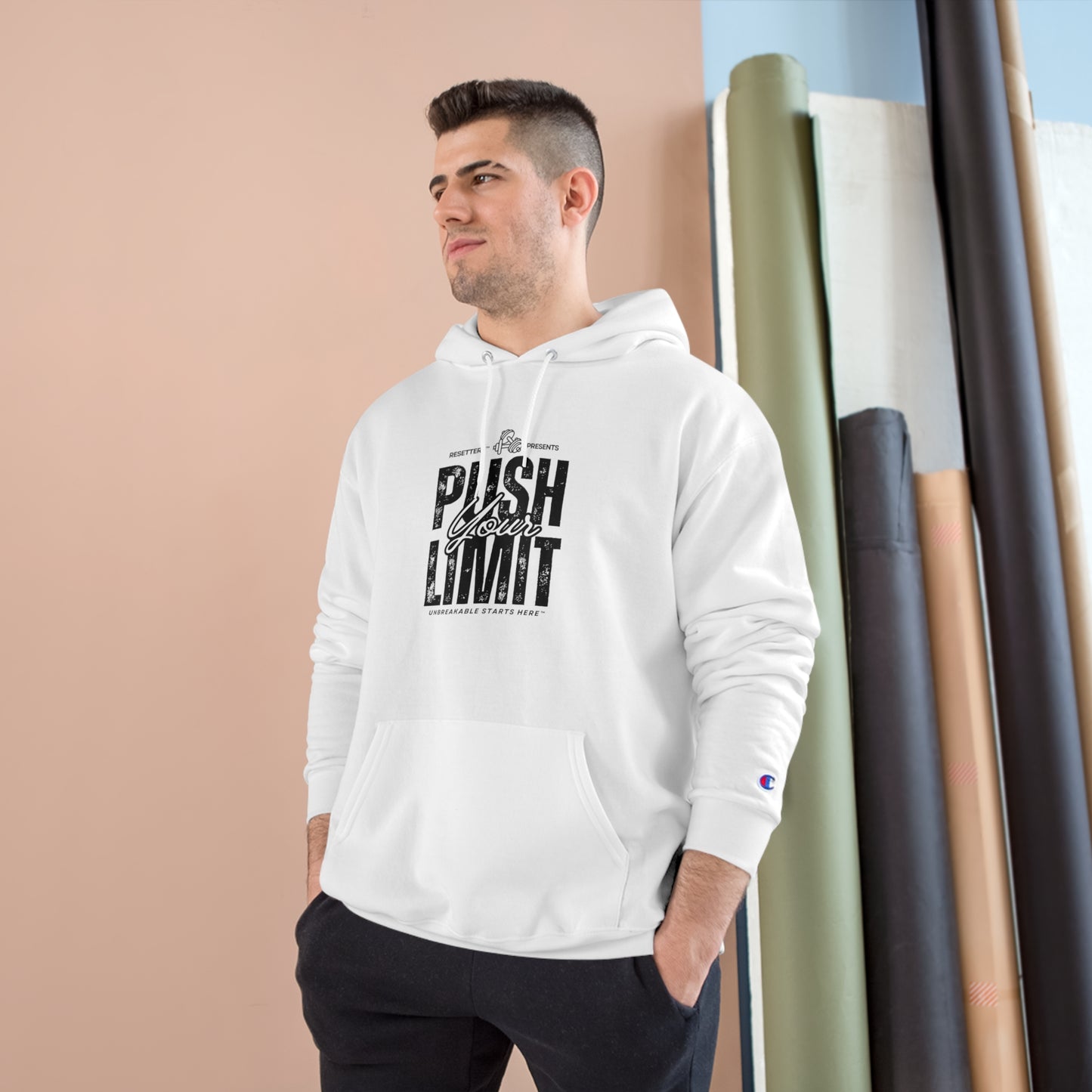 Push Your Limit Champion Hoodie || 34Resets™