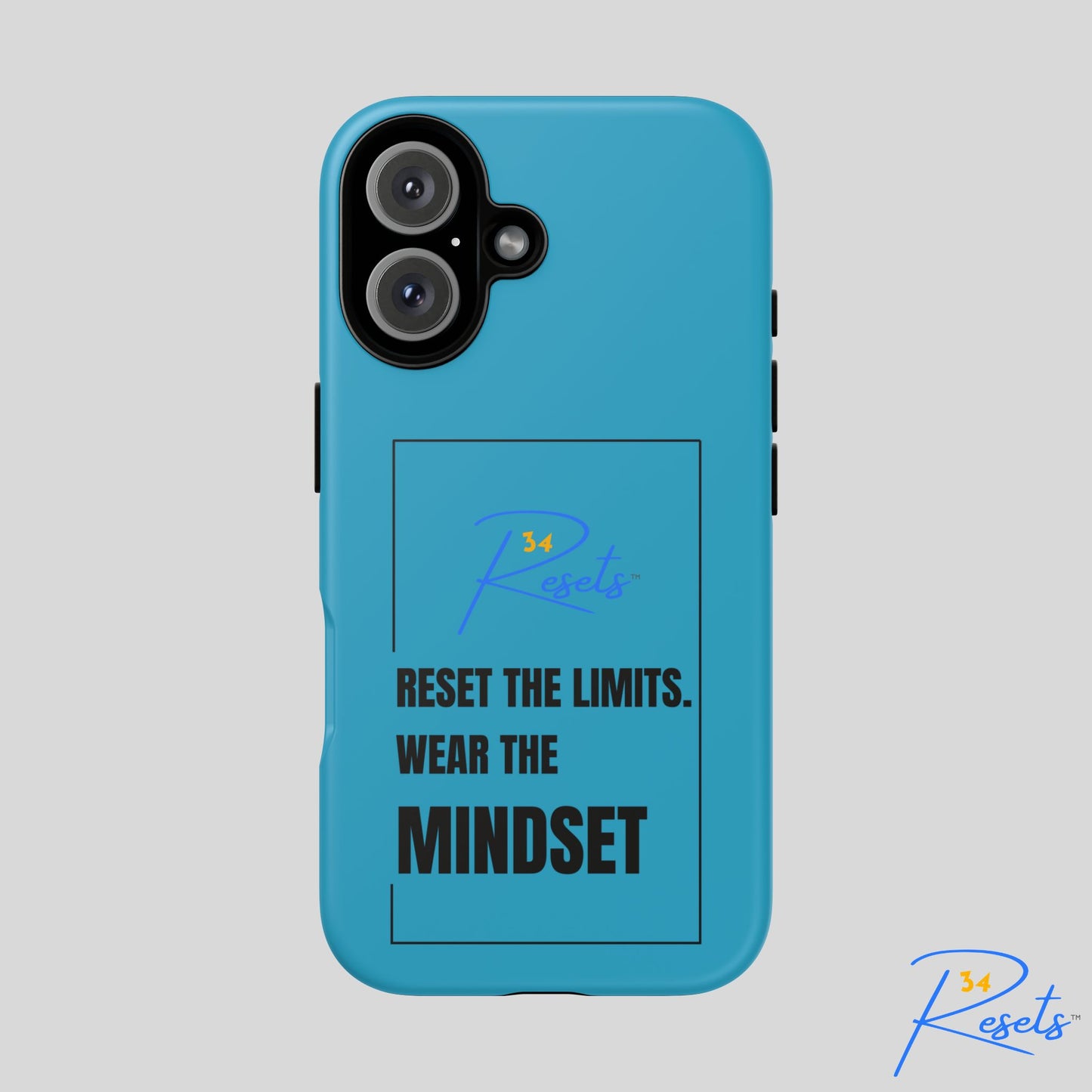 Reset the Limits. Wear the MINDSET Protective Phone Case || 34Resets™