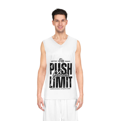 Push Your Limit Tee Basketball Jersey || 34Resets™