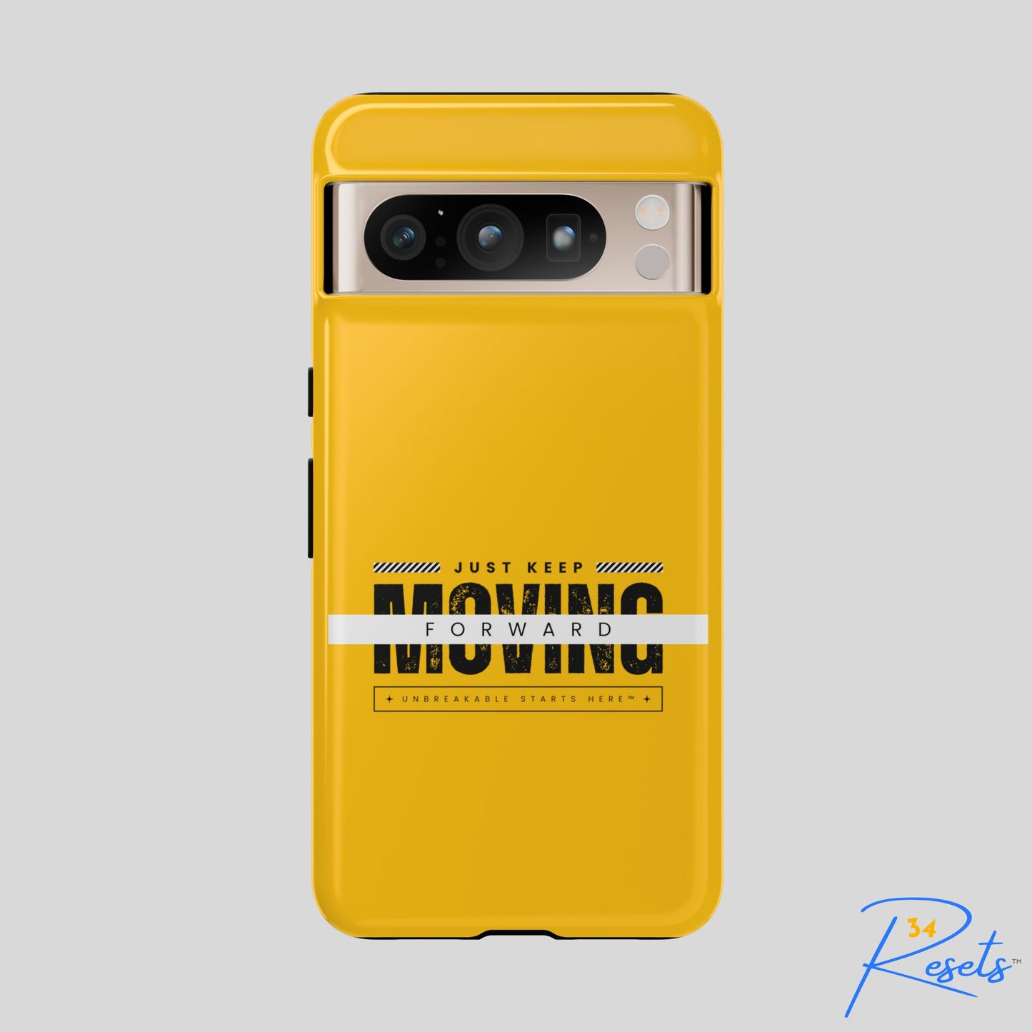 Keep Moving Forward Protective Phone Case || 34Resets™