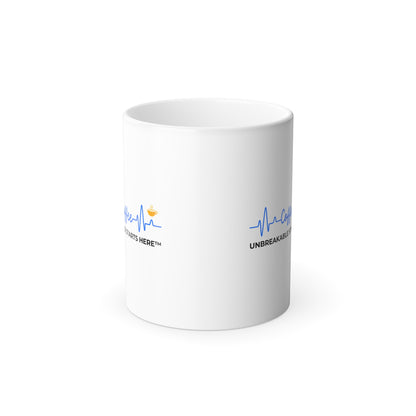 Coffee UNBREAKABLE STARTS HERE™ Heat-Reactive Mug, 11oz || 34Resets™