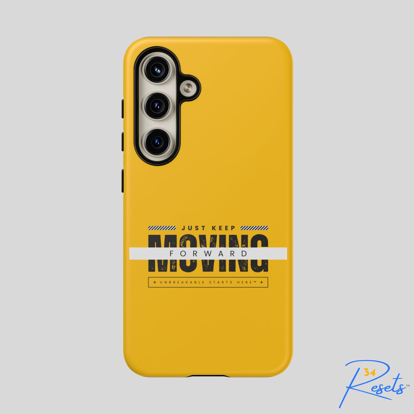 Keep Moving Forward Protective Phone Case || 34Resets™